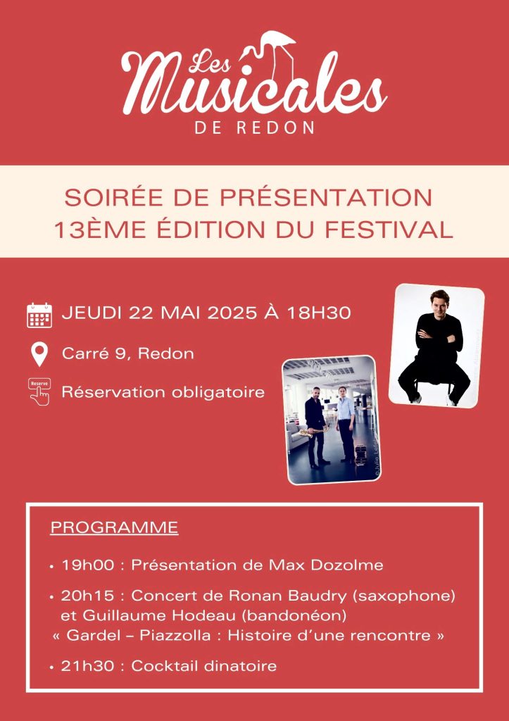Visuel soirée de orésentation